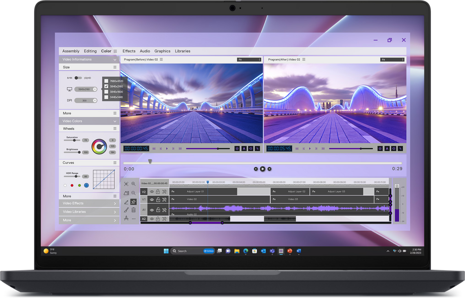 Dell Pro Max 16 Workstation | Intel Core Ultra 7 165H, NVIDIA RTX 1000 Ada (Blackwell) 8GB, 32GB DDR5, 1TB SSD, Win 11 Pro